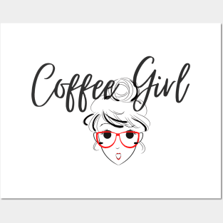 Coffee Girl Posters and Art